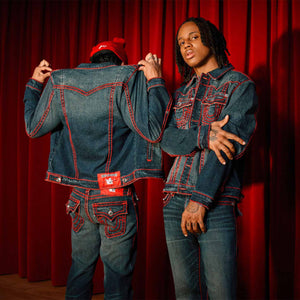 True Religion Ricky Red Collection