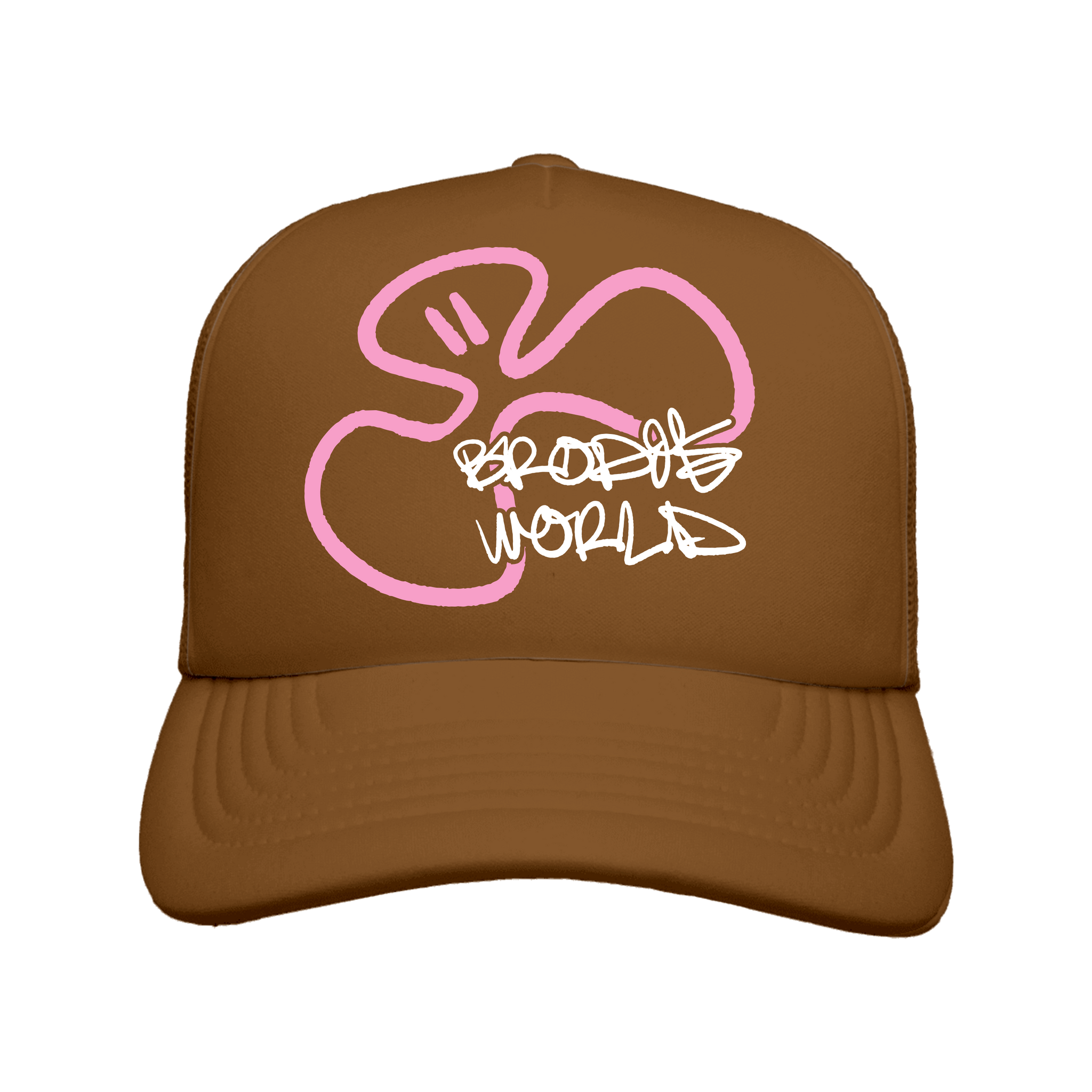 FUK Brown Trucker Hat AG Club Official – AG CLUB